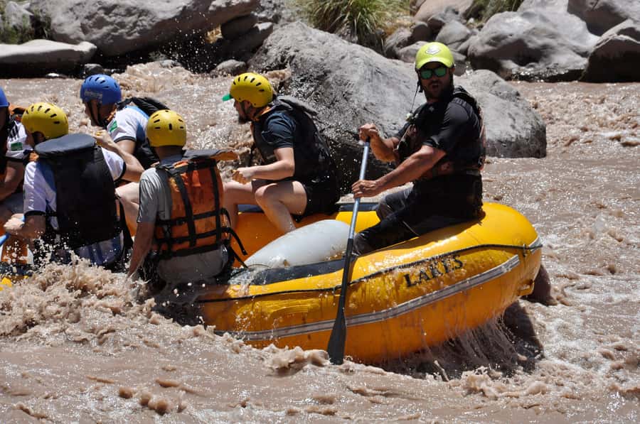 Mendoza: 12-KM River Rafting Tour in the Andes - One hour on the Mendoza River