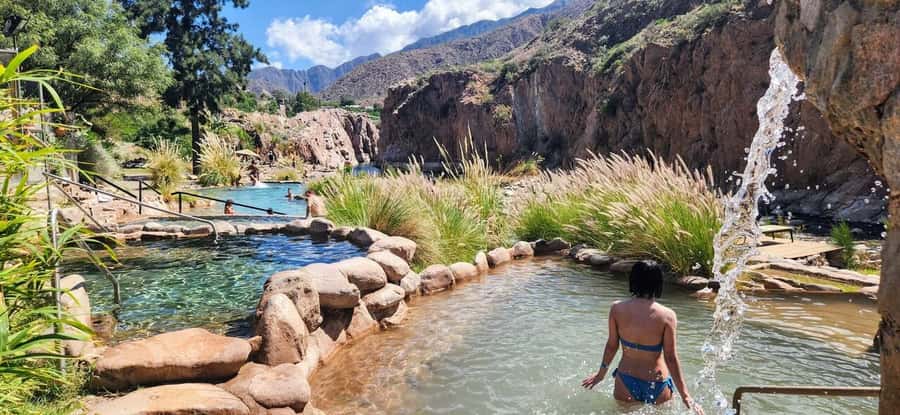 Mendoza Essentials - 5 Days All Inclusive Experiences - Day 2: Cacheuta Hot Springs and the four-stop Food Safari