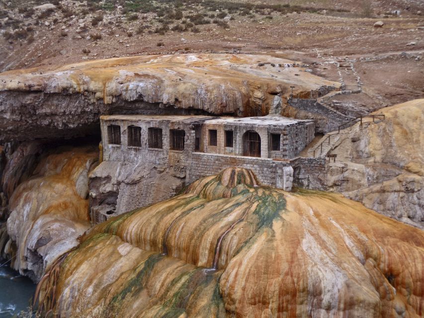 Mendoza: High Andes Mountain Private Guided Tour - Puente del Inca is the visual oddity