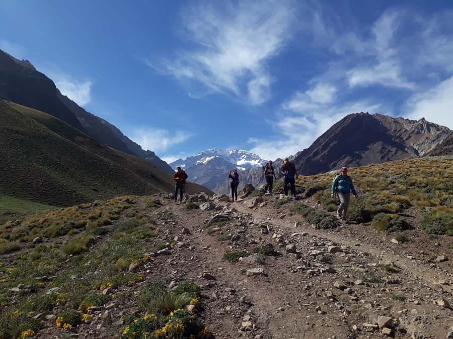 Mendoza: Mt. Aconcagua Confluencia Camp Trekking - Reaching the Aconcagua Provincial Park