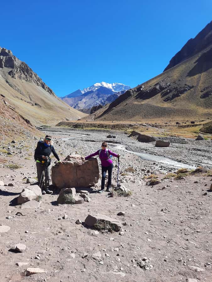 Mendoza: Mt. Aconcagua Confluencia Camp Trekking - The Trail to Confluencia at 3,400 Meters