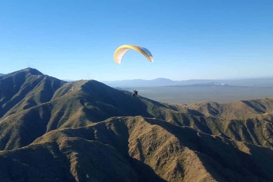 Mendoza: Paragliding Tandem Flight with Instructor - Reaching the 1,650-Meter Takeoff Ramp