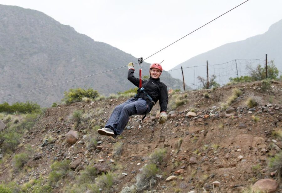 Mendoza: River Rafting & Canopy in the Andes Mountain Range - Canopy Andino above the river