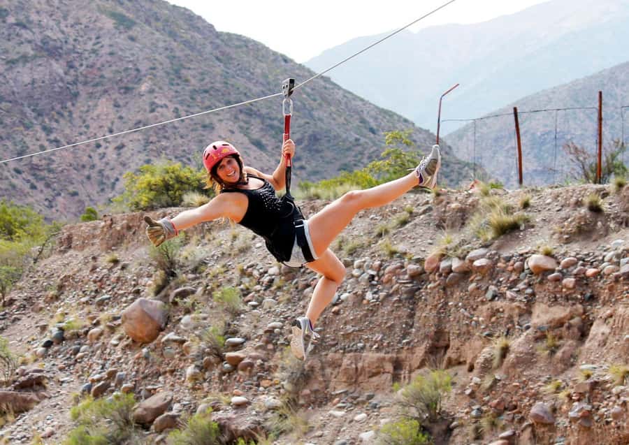 Mendoza: River Rafting & Canopy in the Andes Mountain Range - Getting ready for the Mendoza River