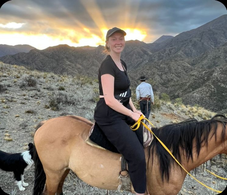 Mendoza: Sunset Horse Back Riding in the Mountains and BBQ - The 2,100-meter viewpoint