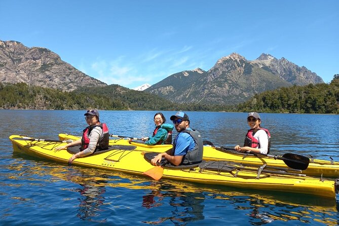 Multisport: Moreno Lake Kayaking and Mirador del Tristeza Hiking - What you see around Isla Conejas and Llao Llao