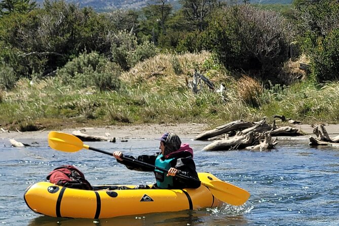 Packrafting experience along the Olivia River - The second river section and the leave-no-trace rule