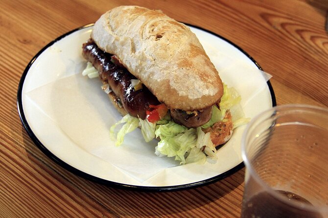 Palermo Asado & Parrilla Food Tour with Michelin Star Option - Bife de chorizo, salad, and full-bodied red wine