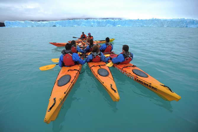 Perito Moreno Adventure: Kayak Experience and Walkway Tour - Getting ready in professional cold-weather gear