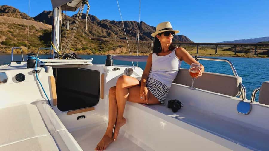 Potrerillos Lake Sailing Tour with Wine and Cheese - Key points at a glance
