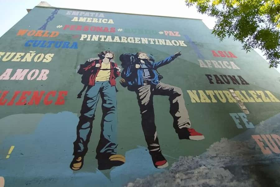 Premium Argentinian Wine and Malbec Tasting & Urban Art Tour - The Palermo Soho setting