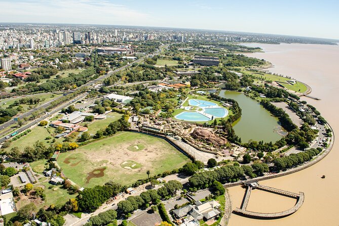 Private Airplane Tour - Tigre from above, with the waterways in full view
