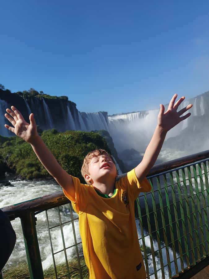 PRIVATE - Argentina Falls and Brazil Falls in 2 days - Day one: crossing the Argentine footbridges to Devils Throat