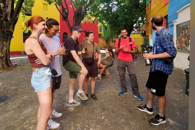 Private Bike Tour Experience around old BA with Local Host - Entering La Boca and Seeing La Bombonera
