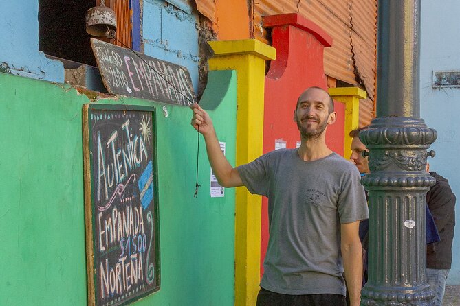 Private Full Day Bike Tour Around Buenos Aires with Local Host - La Boca is colorful, but stay focused on the route