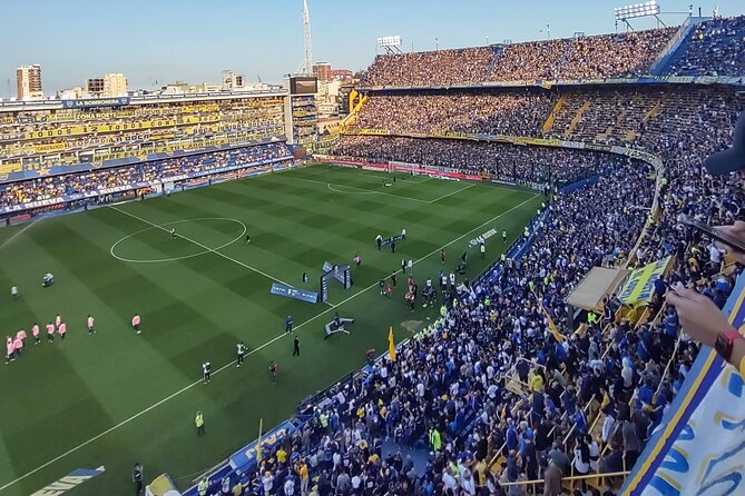 Private Guided Experience and Ticket at La Bombonera Buenos Aires - La Previa: Choripan, Fernet, and Football Talk