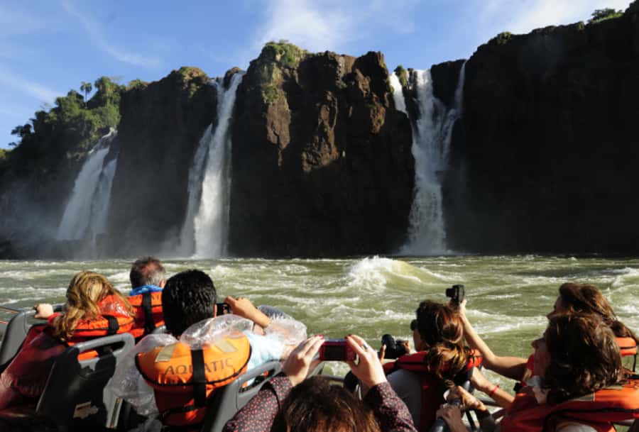Puerto Iguazu: Argentine Falls & Great Adventure Boat - The ecological train and the walk to Devil’s Gorge