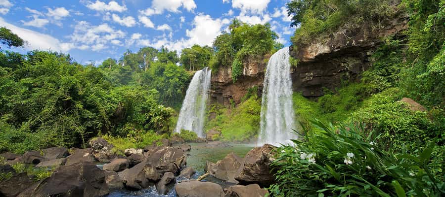 Puerto Iguazu: Iguazu Falls Argentinian Side Full-Day Tour - The Lower Circuit, closer to spray and stone