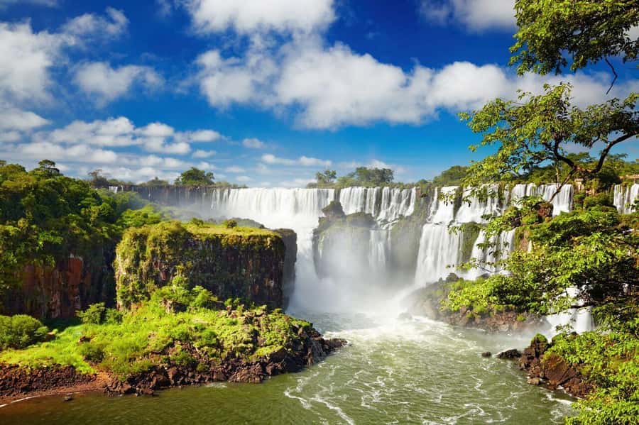 Puerto Iguazu: Iguazu Falls Argentinian Side Full-Day Tour - The ecological train and the shape of the park