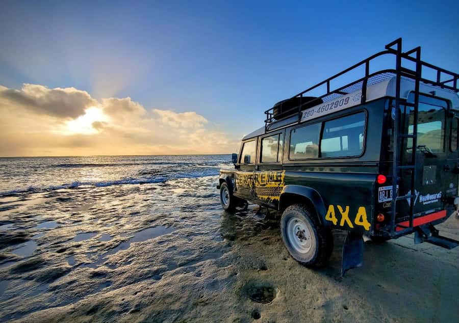 PUERTO MADRYN: 4 X 4 ADVENTURE EXPERIENCE ON THE MOST BEAUTIFUL BEACHES! - Dunes and the first rougher tracks