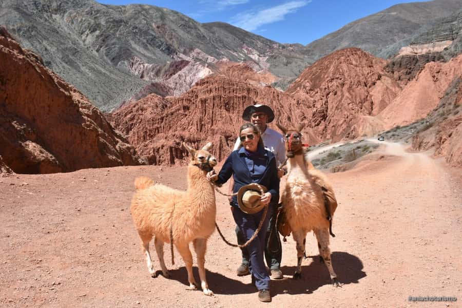 Purmamarca: Hiking with Llamas through multicolored mountains - Andean culture and the idea of Pachamama
