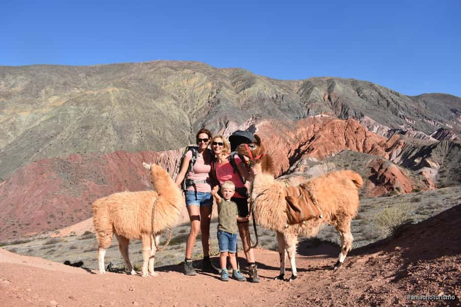 Purmamarca: Hiking with Llamas through multicolored mountains - Two hours well spent in Purmamarca
