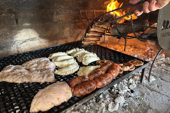 Roast and Empanadas Class with Wine |Mendoza|Braseando Experience - Making empanadas by hand
