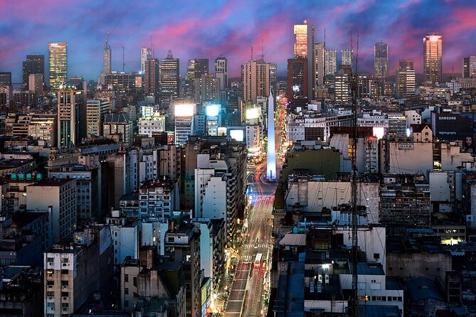 Rooftop Photography Tour in Buenos Aires - Sunset at a luxury rooftop bar