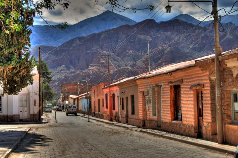 Salta: Quebrada de Humahuaca and Purmamarca Day Trip - Humahuaca around midday