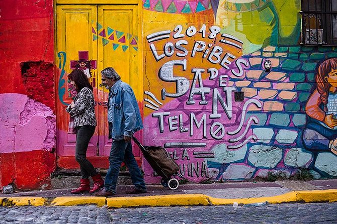 San Telmo - Colonial Tour Buenos Aires - Mafalda, local humor, and popular icons