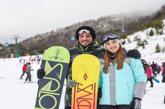 Snow Baptism Adventure: Skiing and Snowboarding at Cerro Catedral - Two hours to learn skiing or snowboarding