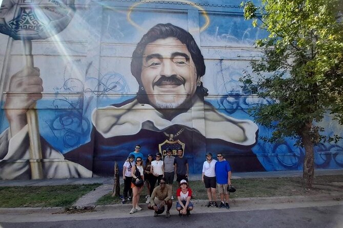 Street art in Buenos Aires - San Telmo adds an older setting on the way back