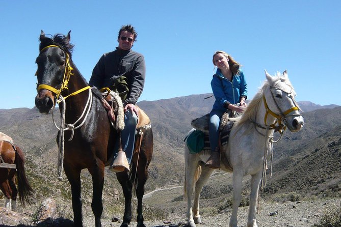 Sunset Horseback Riding - Getting comfortable with the horses