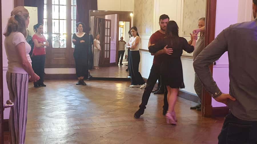 Tango Lesson in Buenos Aires with professional dancers - Learning From a Professional Tango Couple