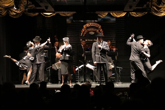 Tango show and dinner at: La Ventana - Hotel transfers and getting to San Telmo