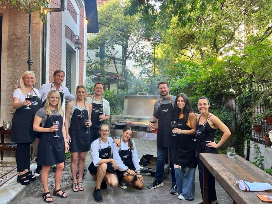 The Asado Experience - Premium and women run Cooking Class - Starting with choripán and chimichurri