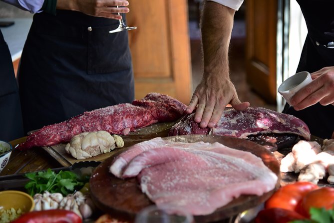 The Asado Experience - Premium Steak - The premium tenderloin arrives with vegetables