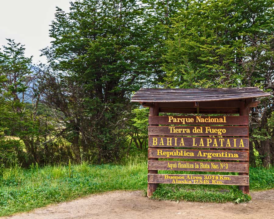Tierra del Fuego Park & Train Tour for Cruisers (no tickets) - Lapataia Bay and the end of Route 3