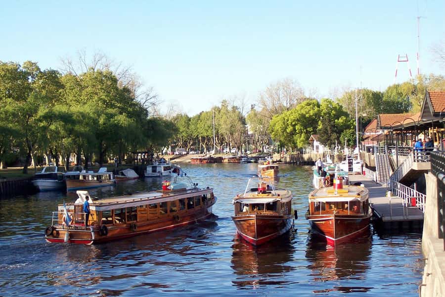 Tigre with Lunch overlooking the River and Navigation - From island homes to Puerto Madero