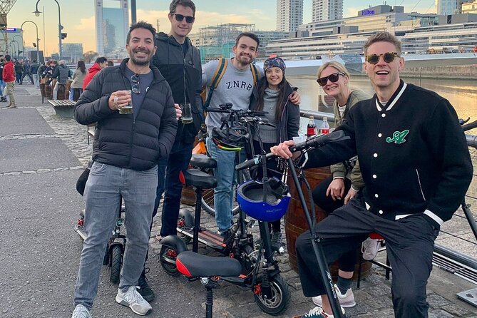 Tour Buenos Aires in one day on Electric Scooters - The Obelisco and Buenos Aires in broad strokes