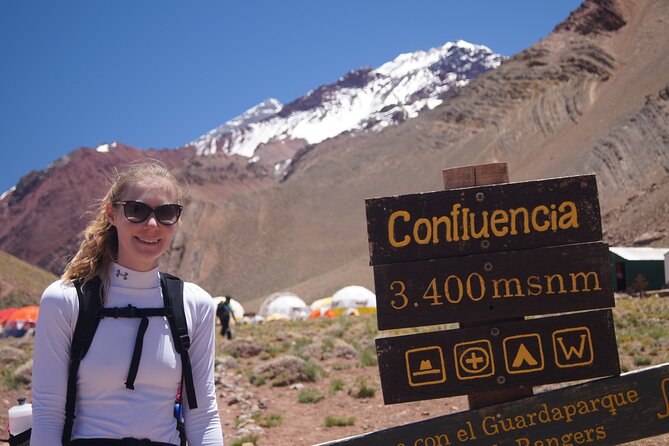 Trekking to Confluencia, Aconcagua first base camp - Five hours on the route to Confluencia