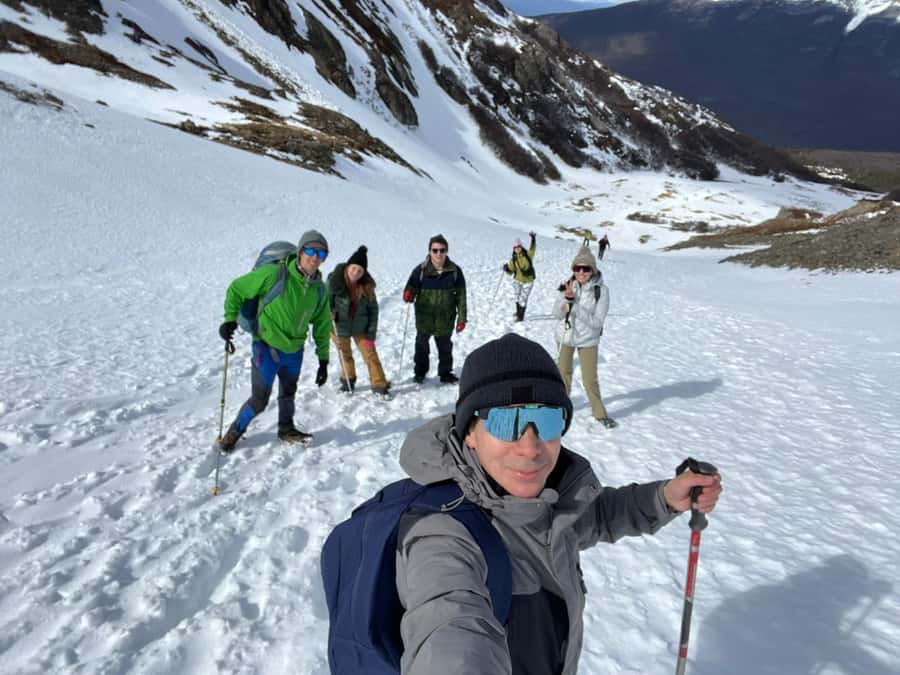 Trekking to Vinciguerra glacier and Tempanos lagoon - The first three hours through Tierra del Fuego