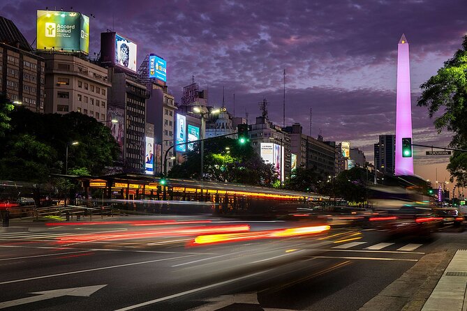 Twilight in Buenos Aires - Photography Workshop - Avenida de Mayo: Architecture And Street Context