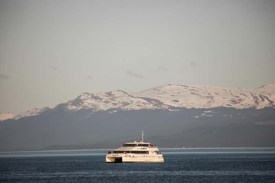 Ushuaia: National Park, Train, and Beagle Channel Navigation - Lake Roca and the Alakush Visitor Center