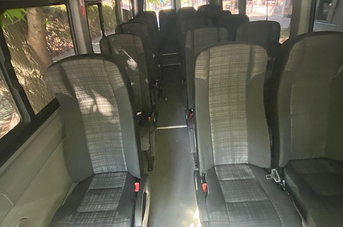 Vans and Minibuses Service - What is not included in the $128 price