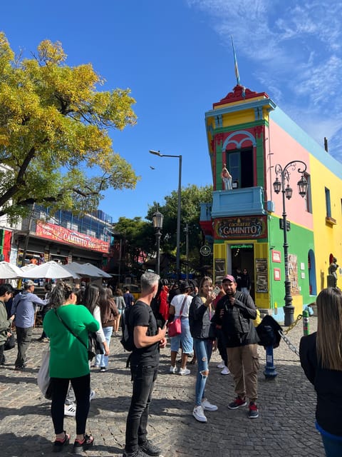 Walking Tour of San Telmo and La Boca with local food - Ending at a Maradona-themed bar